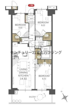 �_�ސ쌧������s�����̒��Ã}���V�����̊Ԏ��}