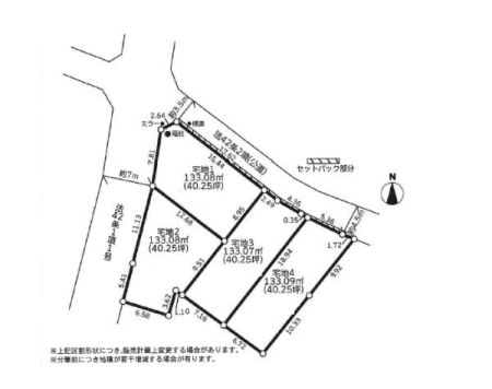 �_�ސ쌧����s�{����2���ڂ̓y�n�̊Ԏ��}