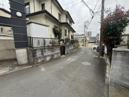 �_�ސ쌧����s�H��2���ڂ̓y�n�̑O�ʓ��H�܂ތ��n�ʐ^