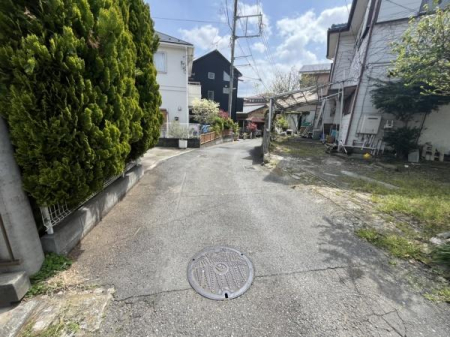 �_�ސ쌧����s�H��2���ڂ̓y�n�̑O�ʓ��H�܂ތ��n�ʐ^