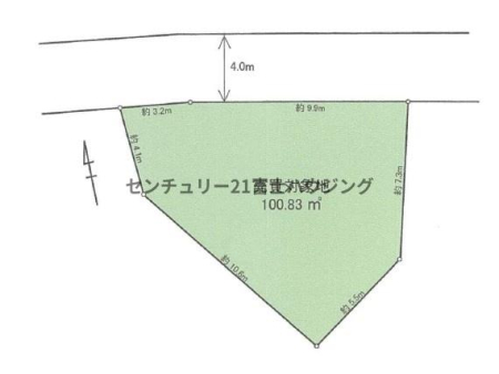 �_�ސ쌧����s�H��2���ڂ̓y�n�̊Ԏ��}