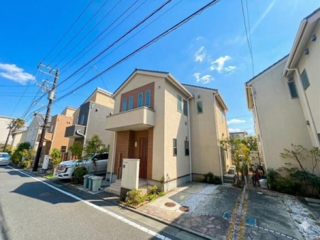 �_�ސ쌧����s�ғ����C��1���ڂ̒��È�ˌ��Ă̑O�ʓ��H�܂ތ��n�ʐ^