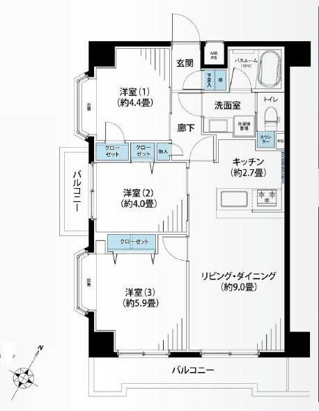 �_�ސ쌧����s�Ó��1���ڂ̒��Ã}���V�����̊Ԏ��}