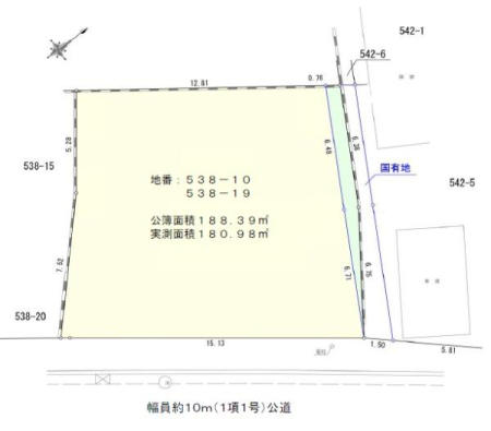 �_�ސ쌧���q�s���q�R4���ڂ̓y�n�̊Ԏ��}