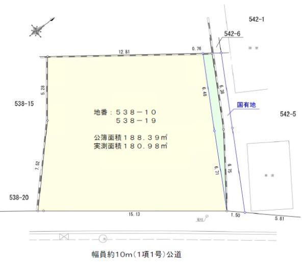 �_�ސ쌧���q�s���q�R4���ڂ̓y�n�̊Ԏ��}