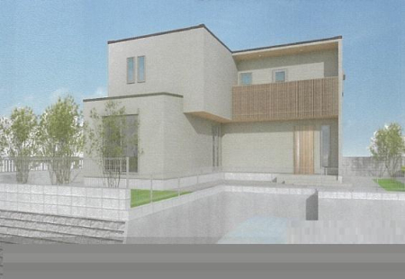 �_�ސ쌧���q�s�����4���ڂ̐V�z��ˌ��Ă̌��n�O�ώʐ^