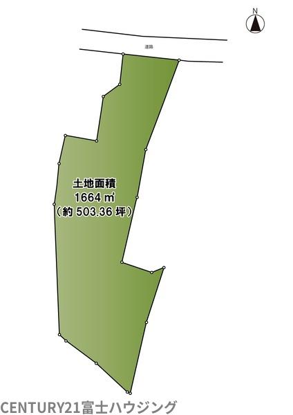 �_�ސ쌧����s�����̓y�n�̊Ԏ��}