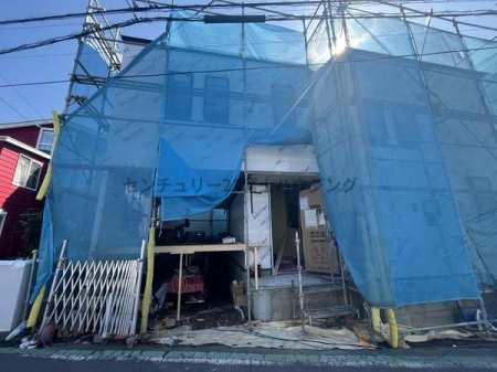 �_�ސ쌧������s�����u2���ڂ̐V�z��ˌ��Ă̌��n�O�ώʐ^