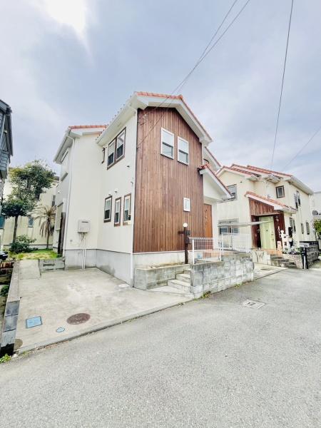 �_�ސ쌧����s�����C��5���ڂ̒��È�ˌ��Ă̌��n�O�ώʐ^