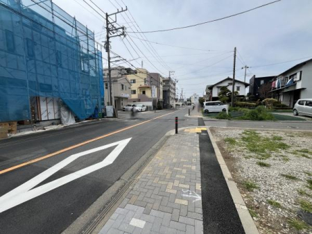 �_�ސ쌧������s��̓y�n�̑O�ʓ��H�܂ތ��n�ʐ^