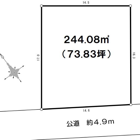 �_�ސ쌧���q�s�����q4���ڂ̓y�n�̊Ԏ��}