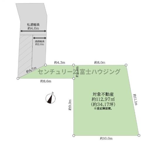 �_�ސ쌧������s�ԏ����̓y�n�̋��}