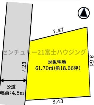 �_�ސ쌧������s����1���ڂ̓y�n�̋��}