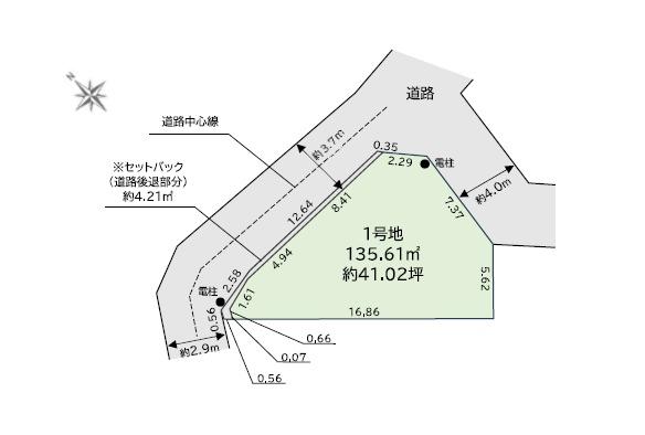 �_�ސ쌧����s�ғ�3���ڂ̓y�n�̊Ԏ��}