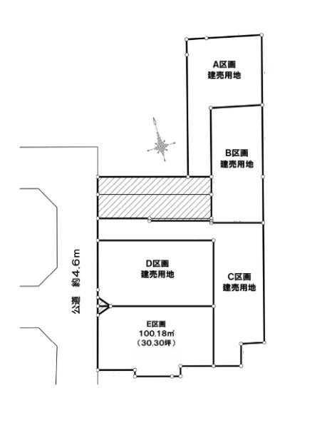 �_�ސ쌧������s���Q1���ڂ̓y�n�̊Ԏ��}