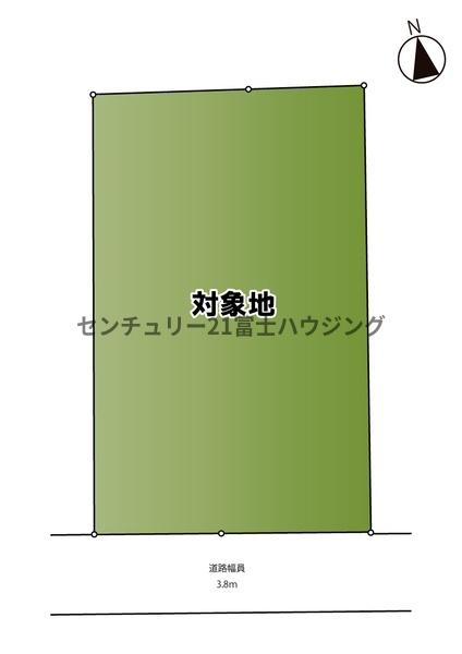 �_�ސ쌧����s����̓y�n�̊Ԏ��}