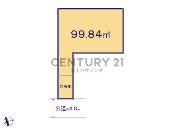 �_�ސ쌧����s�����C��4���ڂ̓y�n�̊Ԏ��}