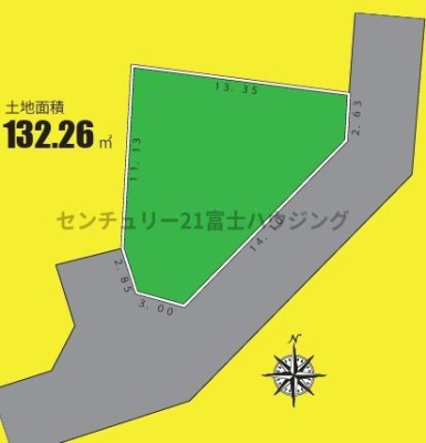 �_�ސ쌧������s�{��2���ڂ̓y�n�̊Ԏ��}