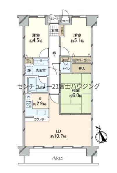 �_�ސ쌧������s���h 1219-1�̒��Ã}���V�����̊Ԏ��}