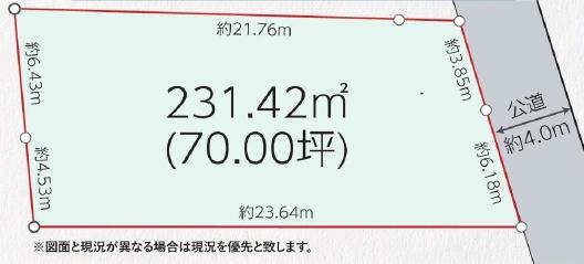 �_�ސ쌧����s�T���1���ڂ̓y�n�̋��}