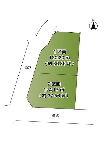 �_�ސ쌧����s�H��4���ڂ̓y�n�̊Ԏ��}