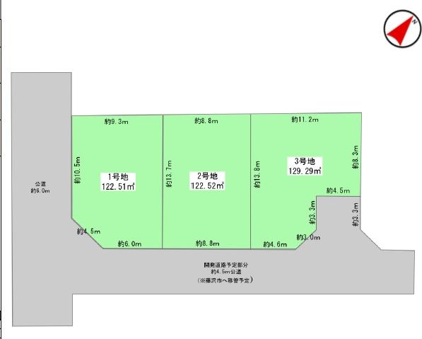�_�ސ쌧����s�ғ�����6���ڂ̓y�n�̊Ԏ��}