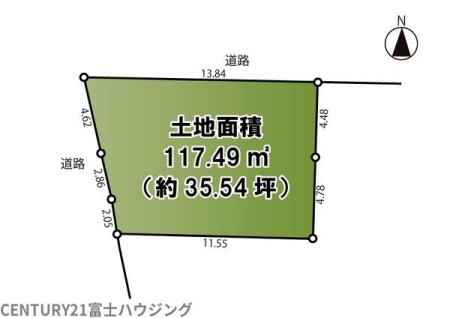 �_�ސ쌧�C�V���s���6���ڂ̓y�n�̊Ԏ��}