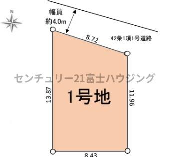 �_�ސ쌧������s���C�ݖk5���ڂ̓y�n�̋��}