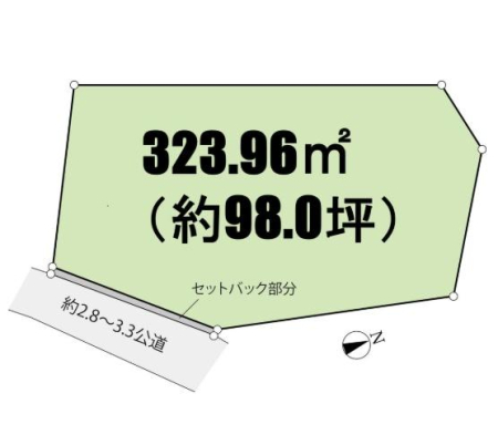 �_�ސ쌧���q�s�\�񏊂̓y�n�̊Ԏ��}