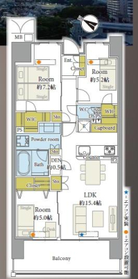 �_�ސ쌧����s������1���ڂ̒��Ã}���V�����̊Ԏ��}